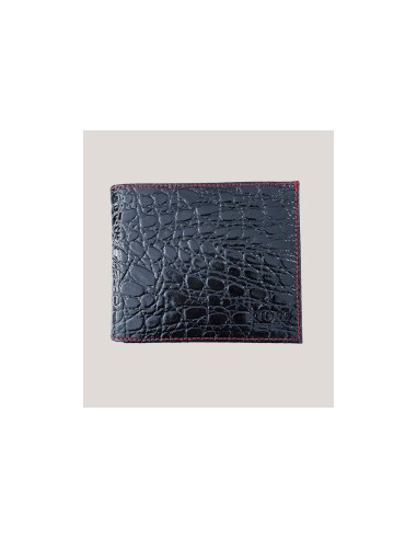 Portefeuille  Blackred croco